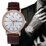 Luxury Retro Quartz Men Wrist Watch