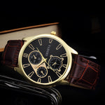 Retro Business Watch Quartz Men Wrist Watch