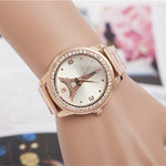 Eiffel Tower Gold Fashion Women Quartz-Watch