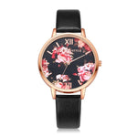 Rose Gold Women Casual Quartz Wrist Watch