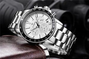 WISHDOIT Quartz Men Wristwatch
