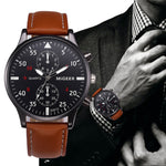 Retro Design Men Quartz Wrist Watch