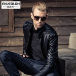 Enjeolon Jackets Men Casual black Coats