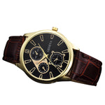 Retro Business Watch Quartz Men Wrist Watch